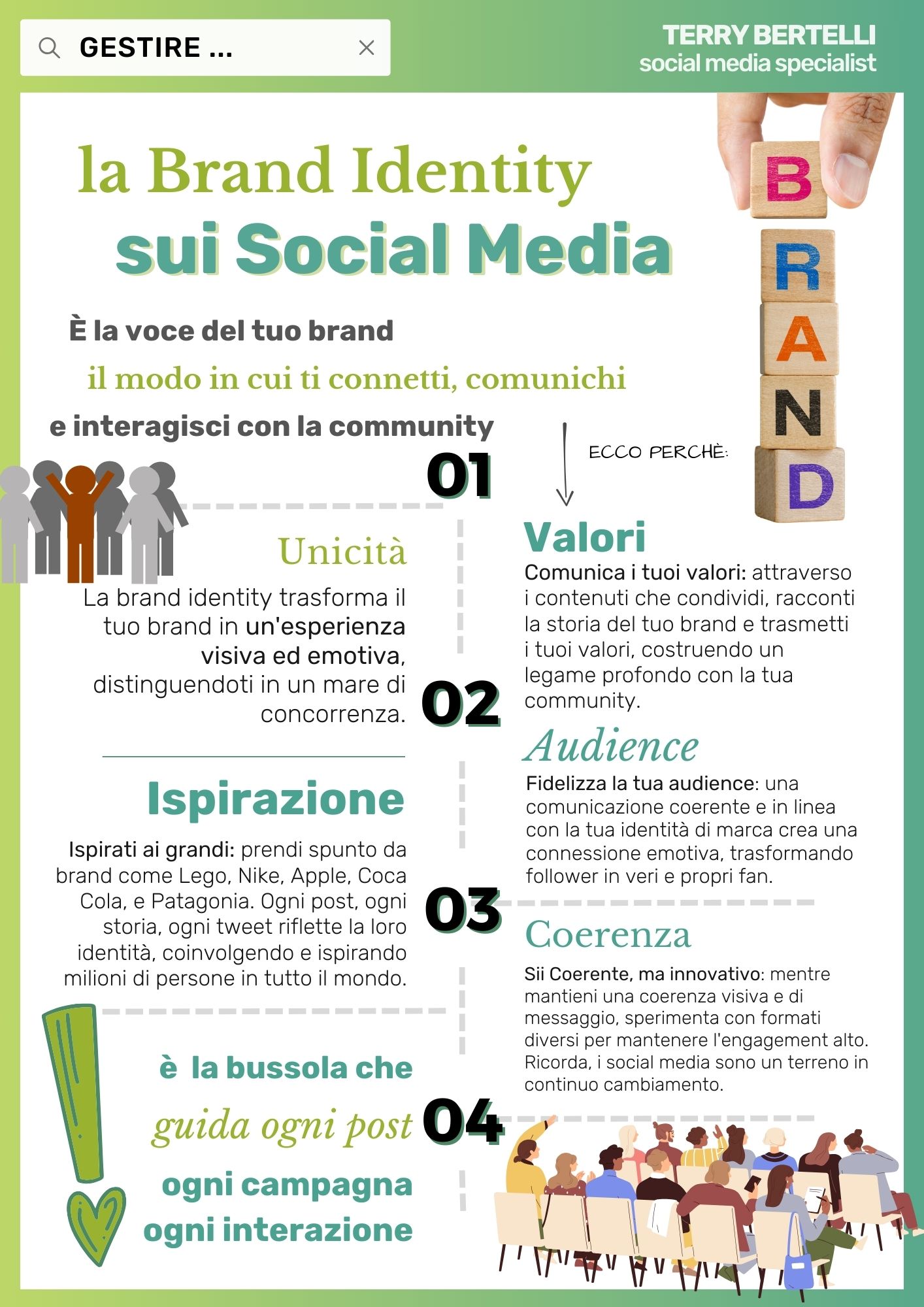 Fare-o-non-fare-social-media-la-brand-identity-sui-social-media Nell'era digitale, la brand identity non è solo un logo o un color scheme. È la voce del tuo brand, il modo in cui comunichi, interagisci e ti connetti con la tua audience sui social media