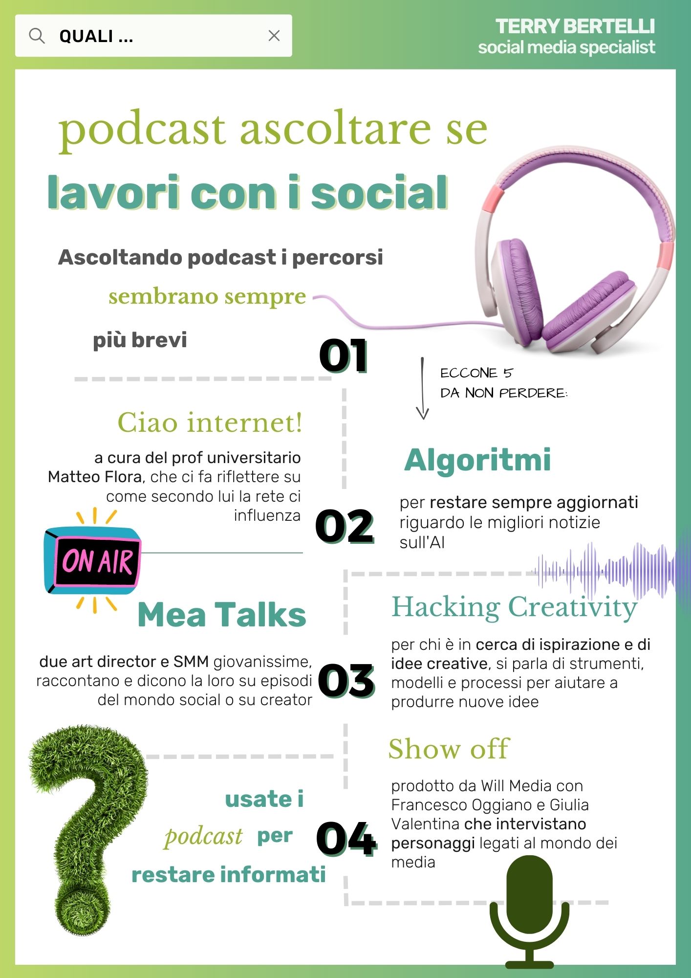 Chi mi segue da tempo sa che sono una grande sostenitrice dei podcast, un modo per restare informati anche quando si pensa di non avere tempo.