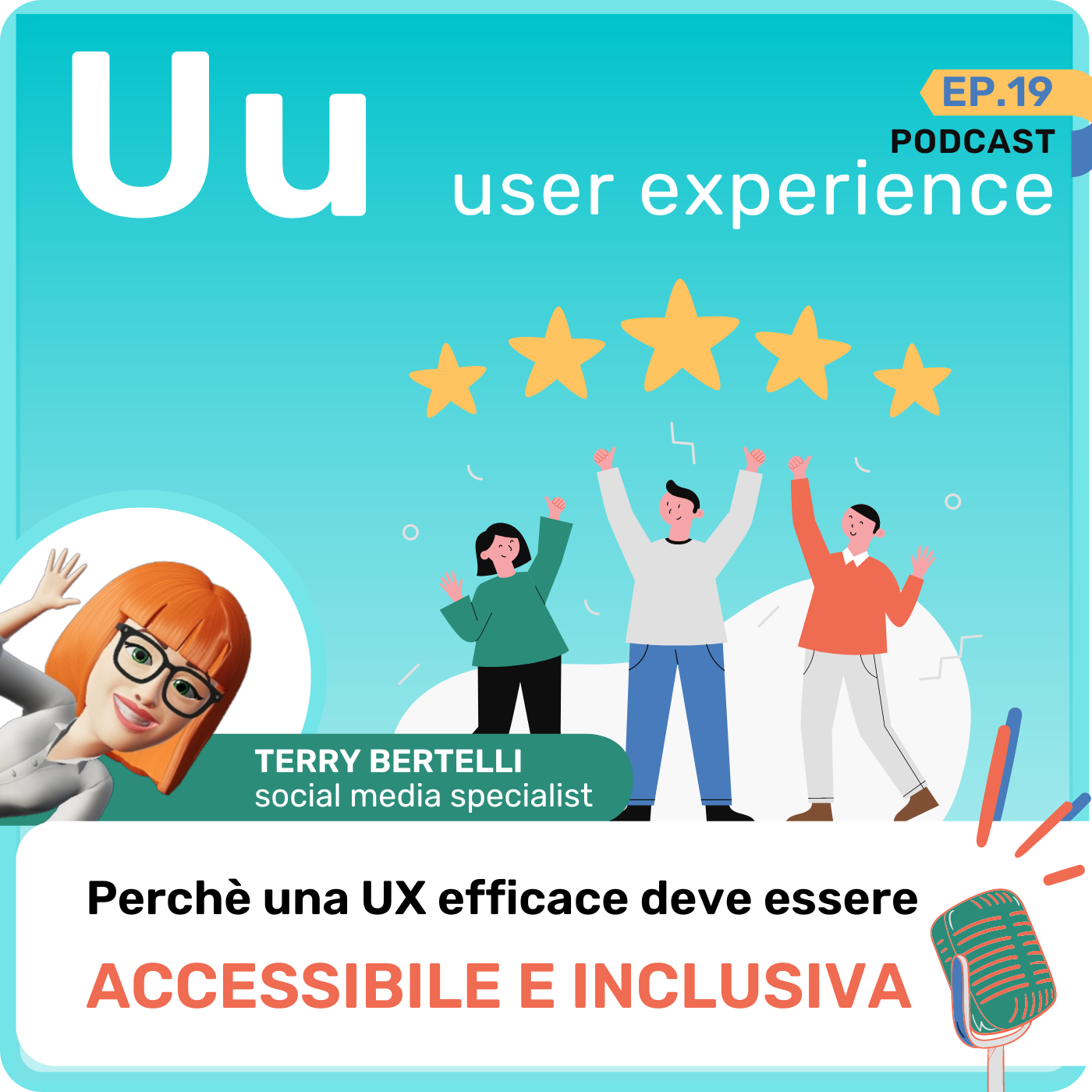 Nel mondo digitale, i social media sono una piattaforma cruciale per la connessione e la comunicazione. Nella progettazione della user experience (UX) sui social media, però, accessibilità e inclusività vengono spesso sottovalutate. L'arte della UX non si episodio 19 - u di user experience