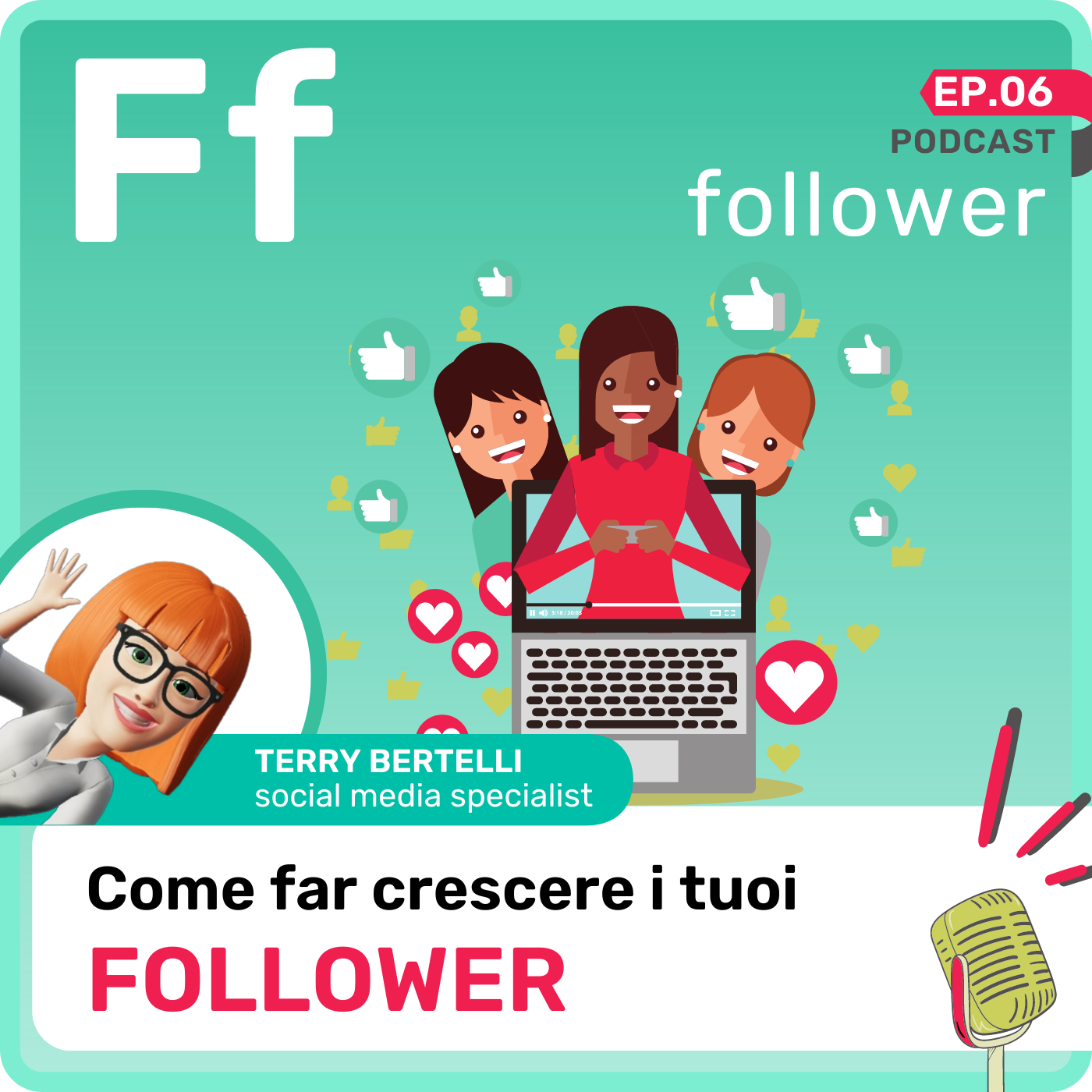 Oggi parliamo della F di Follower, la nostra gang, il nostro gruppo fidato e di come coinvolgerla e renderla interattiva. episodio 6 - f come follower