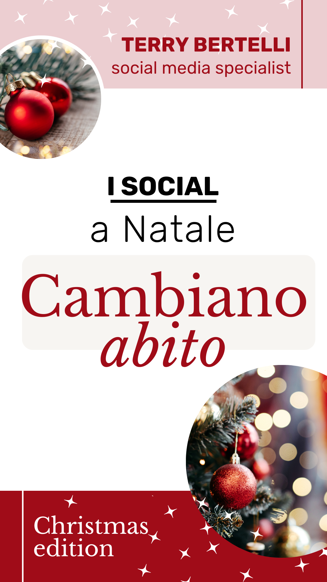 a natale i social cambiano abito