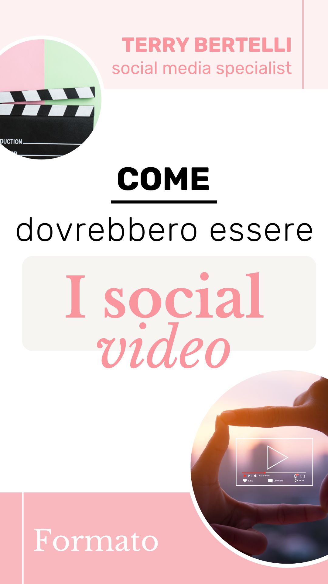 come dovrebbero essere i social video
