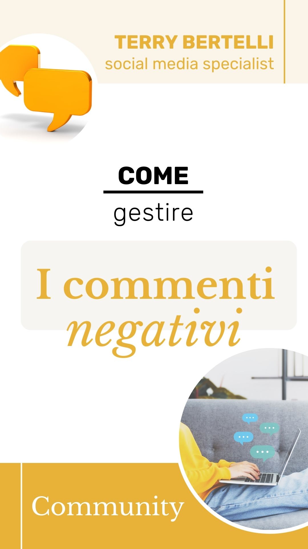 come gestire i commenti negativi