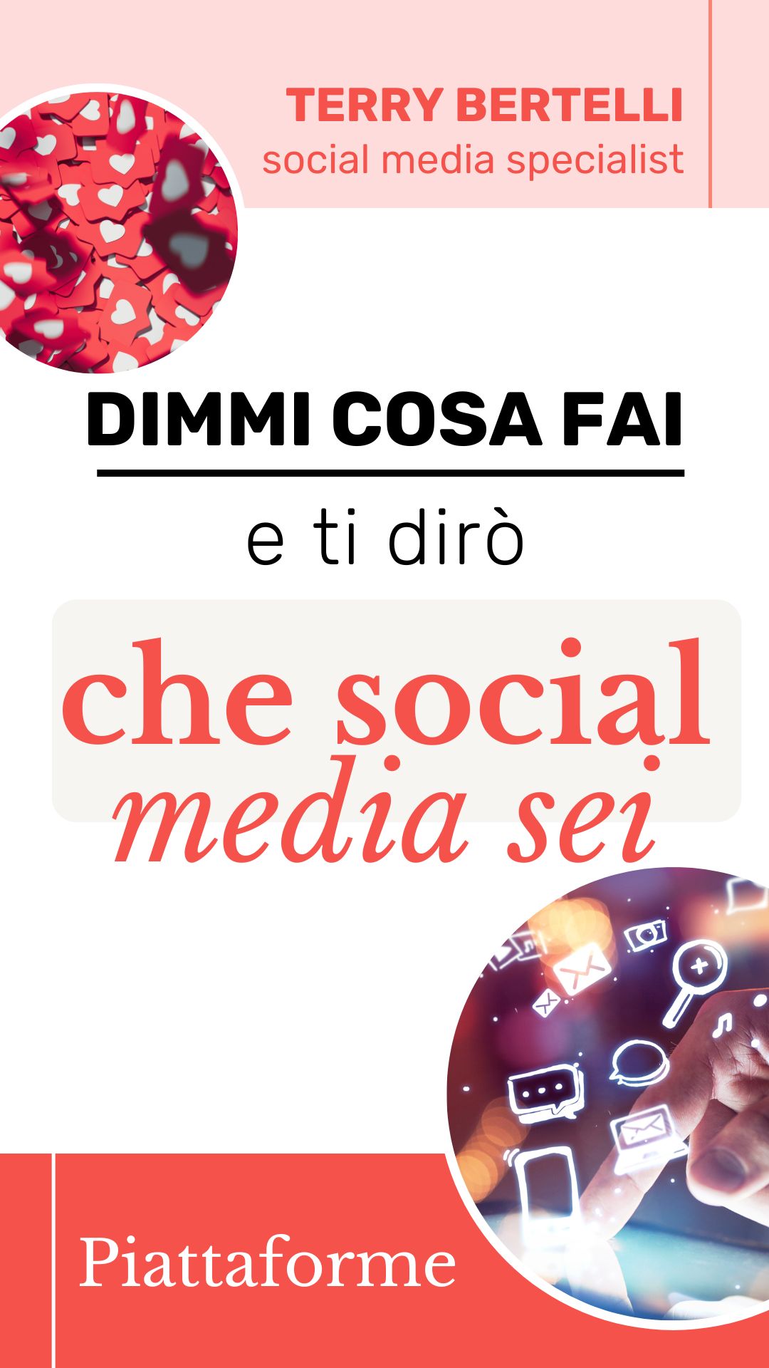 dimmi cosa fai e ti diro che social media sei