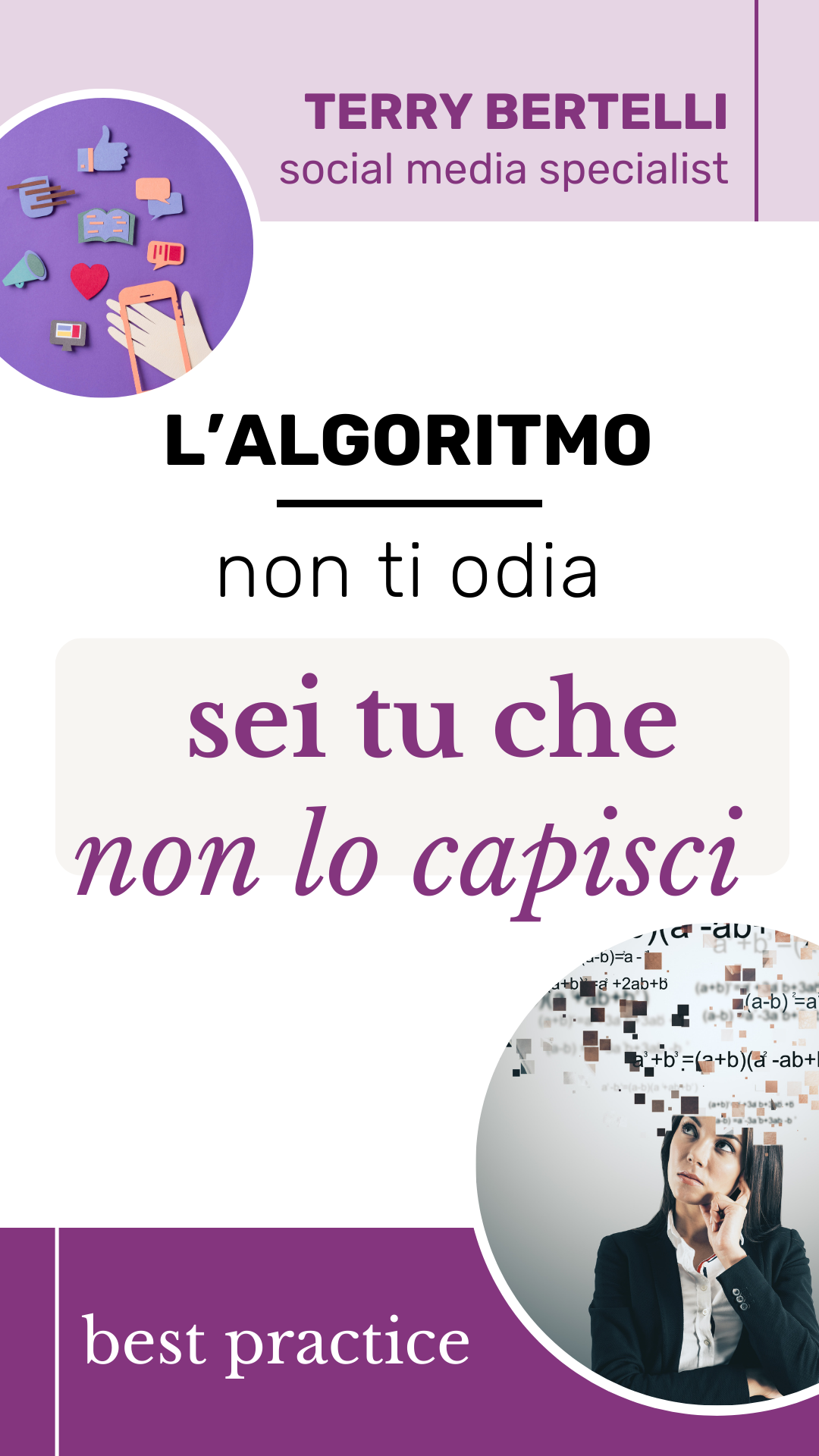 l algoritmo non ti odia sei tu che non lo capisci