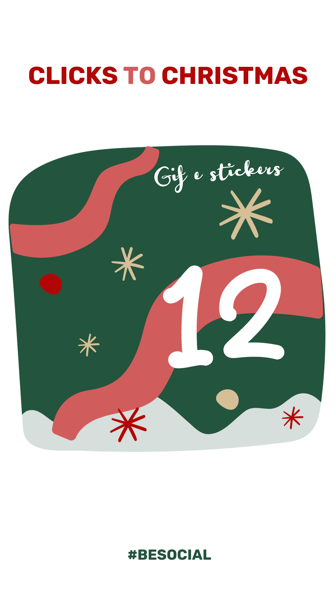 l avvento dei social media 12 gif e stickers natalizi