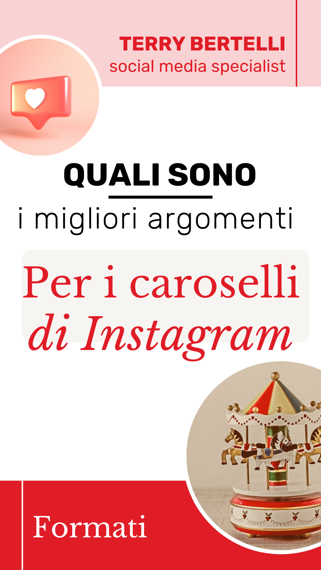 quali argomenti sono piu indicati per i caroselli