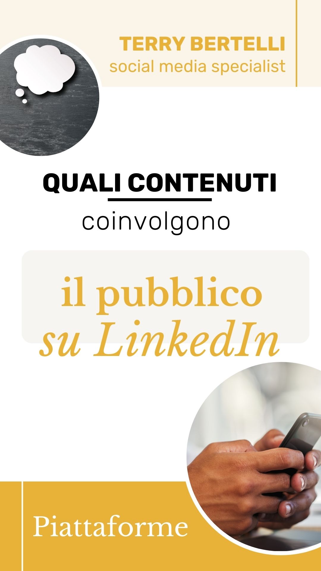 quali contenuti coinvolgono un pubblico su linkedin