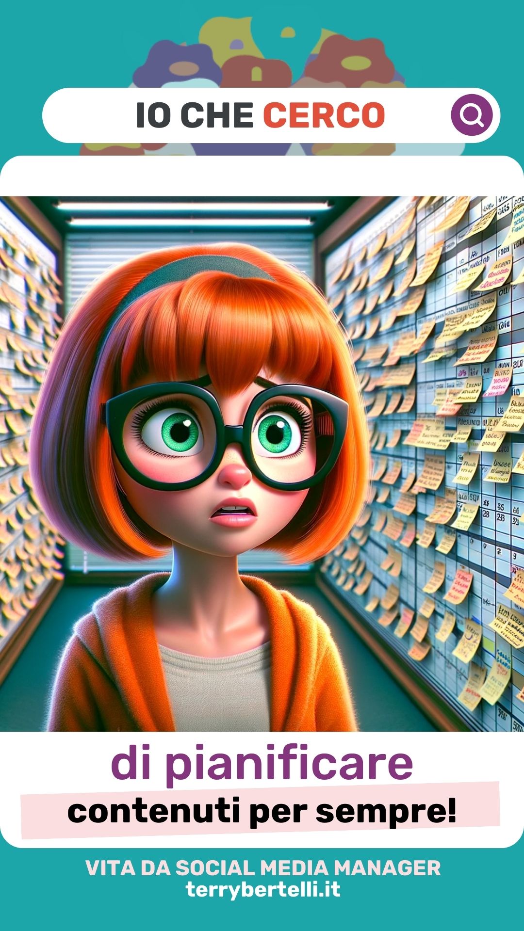 Essere un social media manager significa che il tuo calendario è come un labirinto infinito.