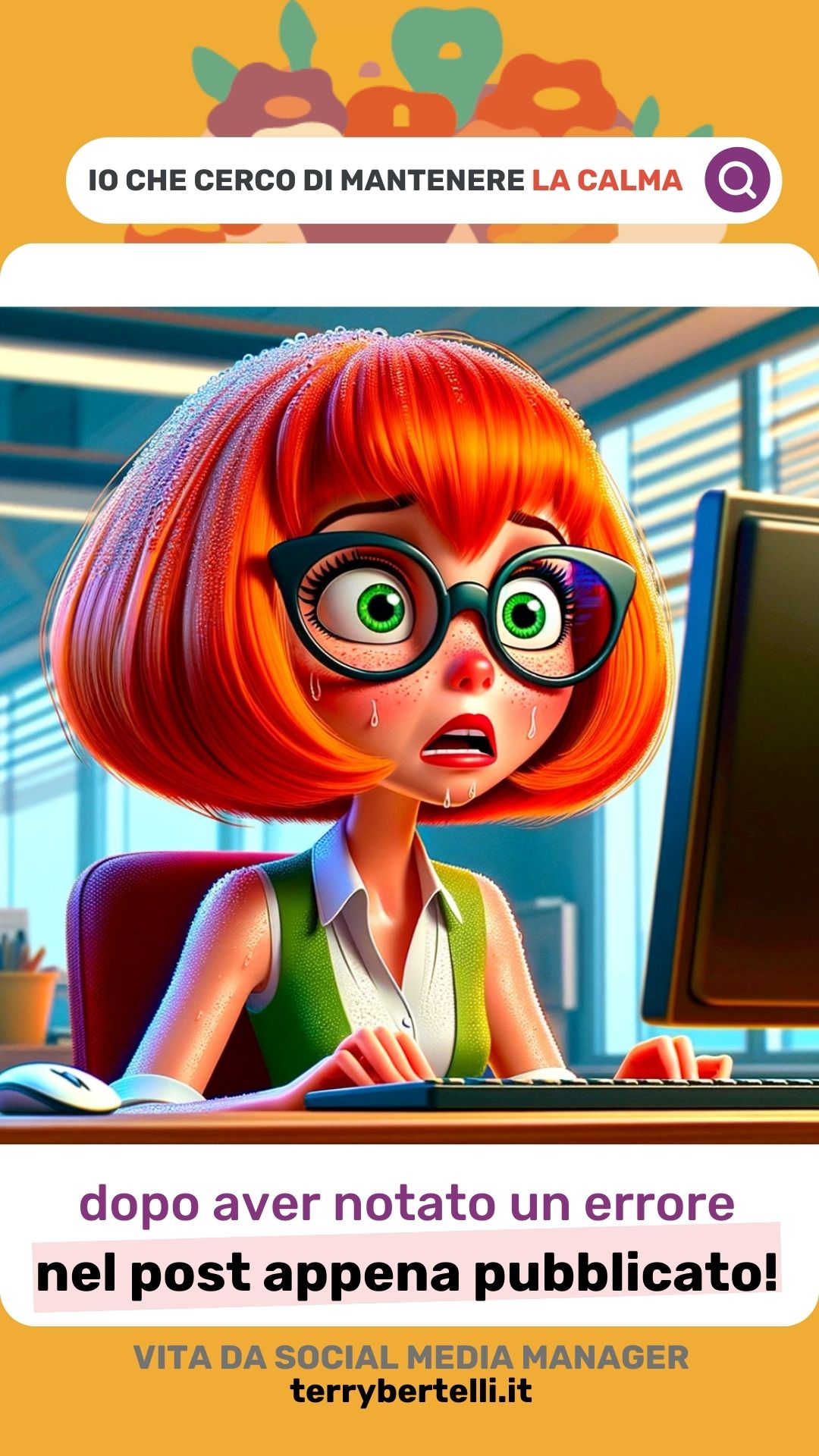 La vita da social media manager &egrave; un'avventura continua, ma c'&egrave; un momento in particolare che fa scattare la modalit&agrave; panico: quando noti un errore di battitura nel post appena pubblicato!