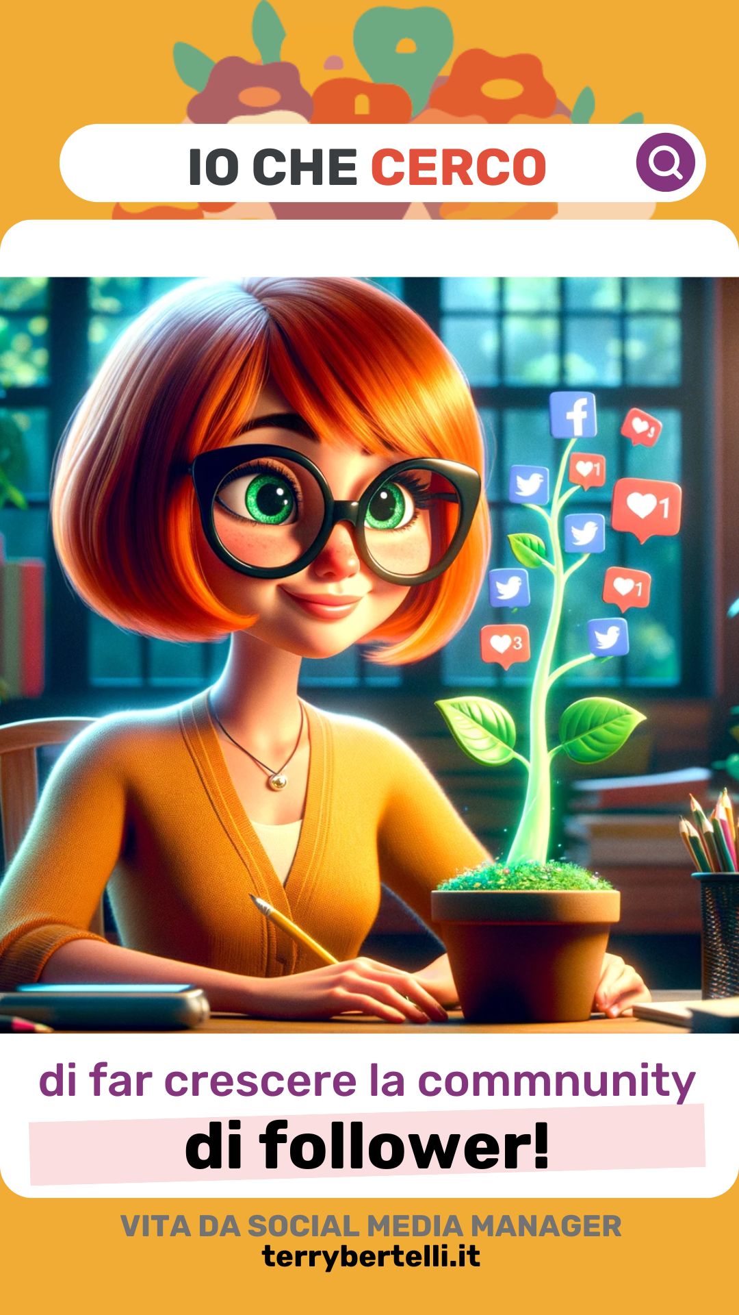 -terry-bertelli-vita-da-social-media-manager-meme-crescere-community Essere un Social Media Manager è come essere un mago moderno, capace di far crescere la base di follower con un tocco di magia digitale.